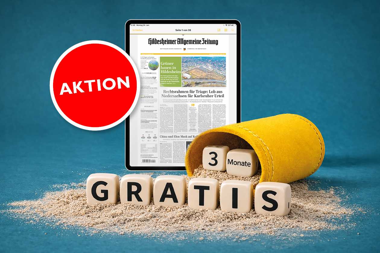 3 Monate HAZ digital GRATIS lesen! 