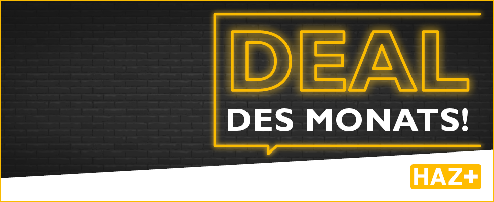 Nur für kurze Zeit! 50% auf alle HAZ+ Angebote